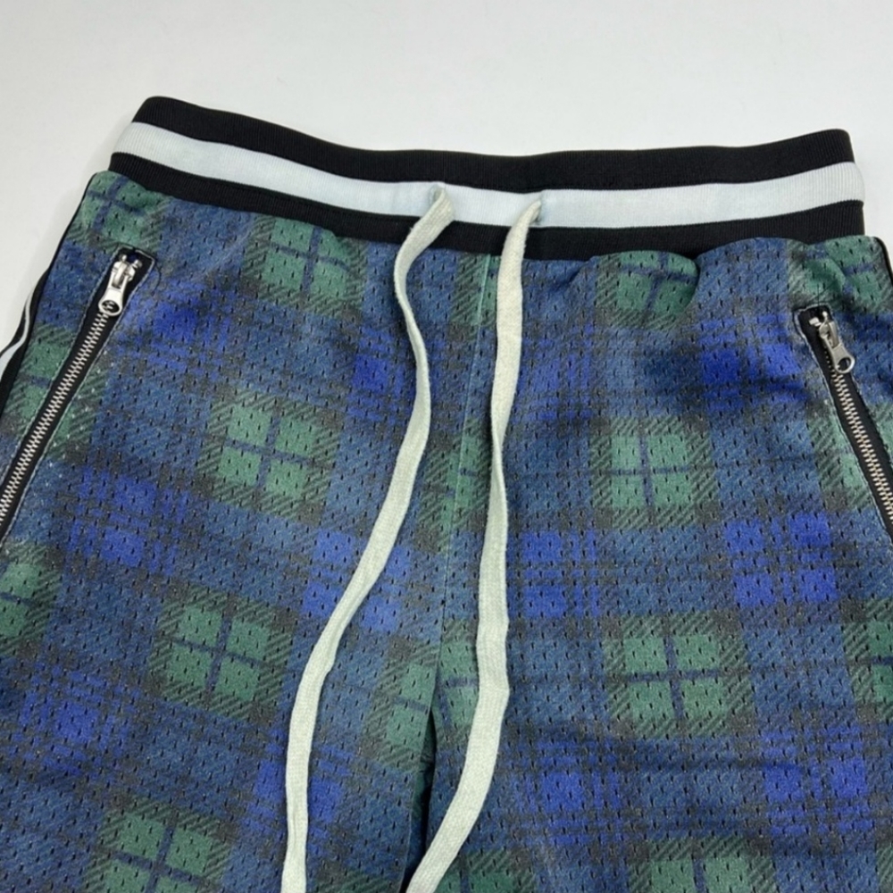 Bascom Projects 1993-Xxv Men's Green & Blue Plaid… - image 8